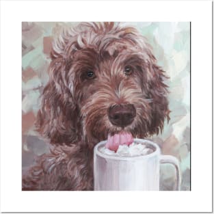 GOLDEN DOODLE (2023) , Kawaii Animals, New Zealand Animals Posters and Art